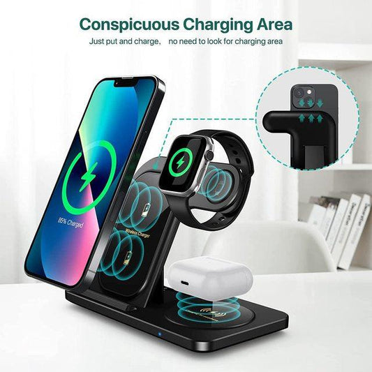 Apple Charging Pad For Iphone | 3-in-1 Wireless Charging Station - Pikorua Masonic